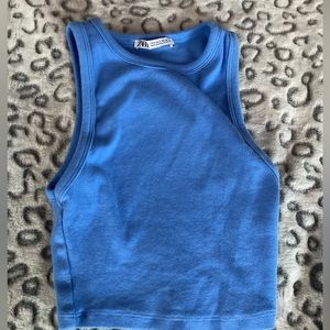 Zara Blue Tank Top